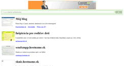 Desktop Screenshot of hostname.sk
