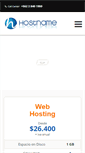 Mobile Screenshot of hostname.cl